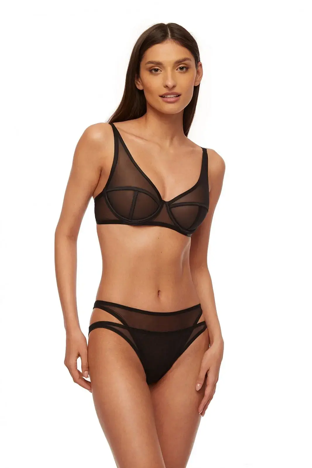 Бюстгальтер Mist Contour I.I black SC-843.1 Kinga