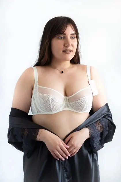 Бюстгальтер молоко 196-338 Orhideja