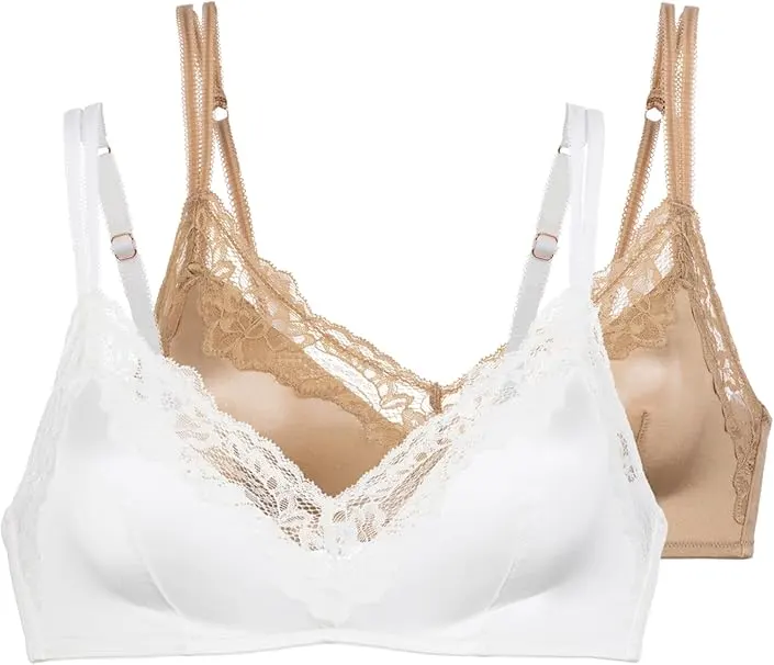 Бюстгальтер Origins-shiny micro 2шт ivory/beige FXBR0071MI127 Dorina