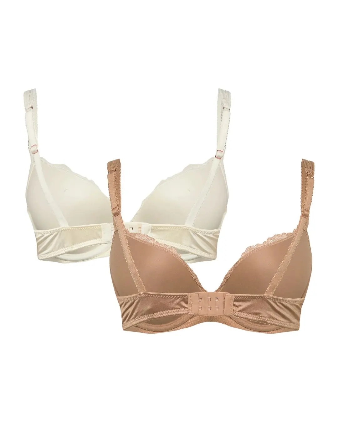 Бюстгальтер Origins-shiny micro 2шт ivory/beige FXPG0053MI127 Dorina