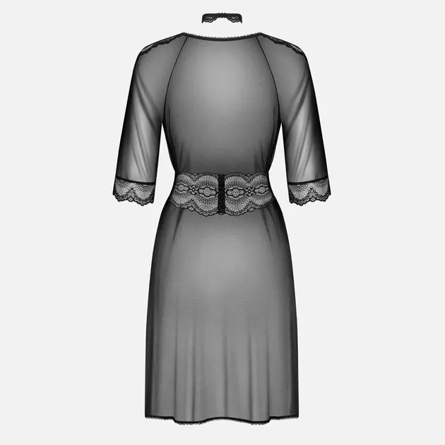 Халат black Lucita peignoir Obsessive