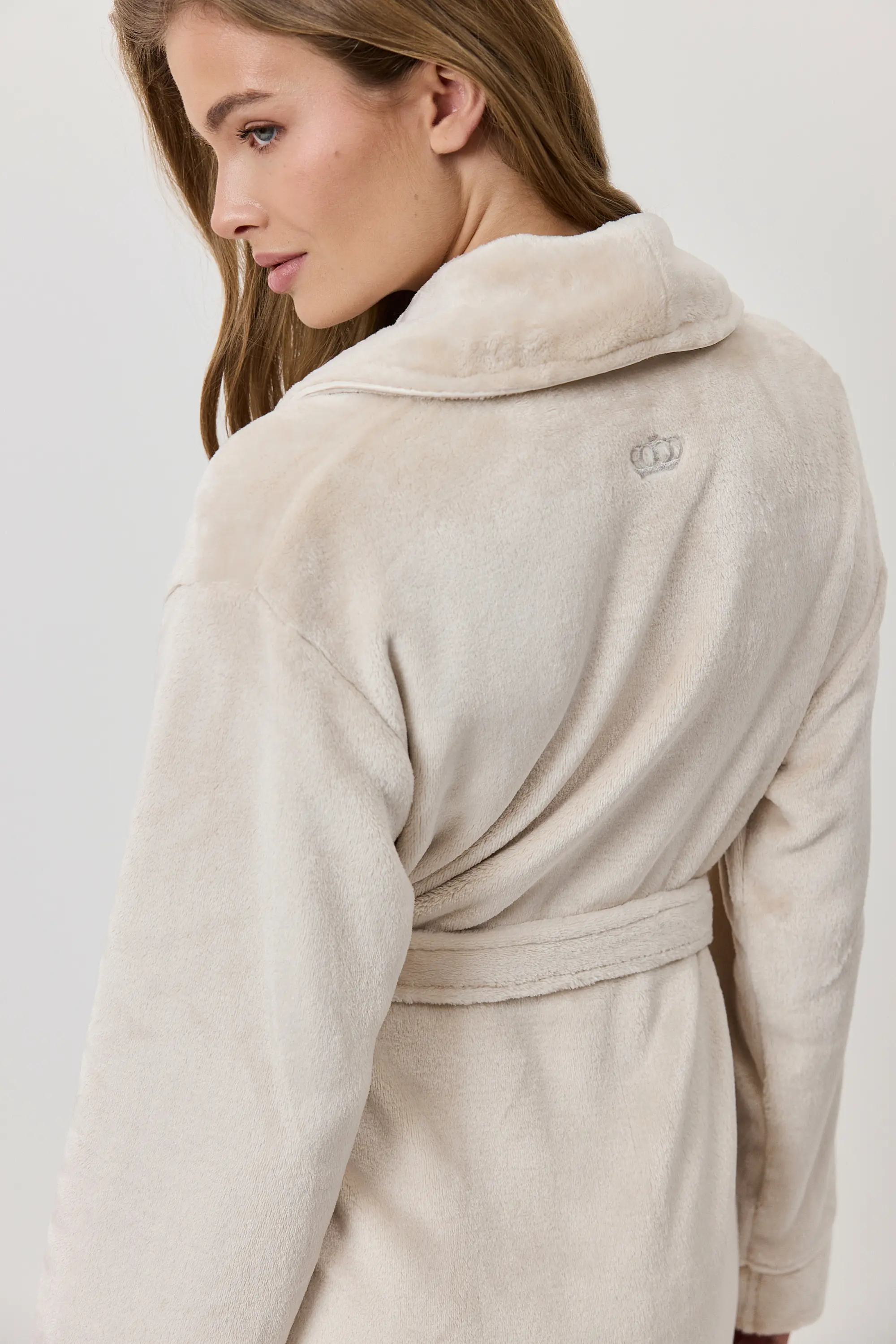 Халат Eva bathrobe beige Aruelle