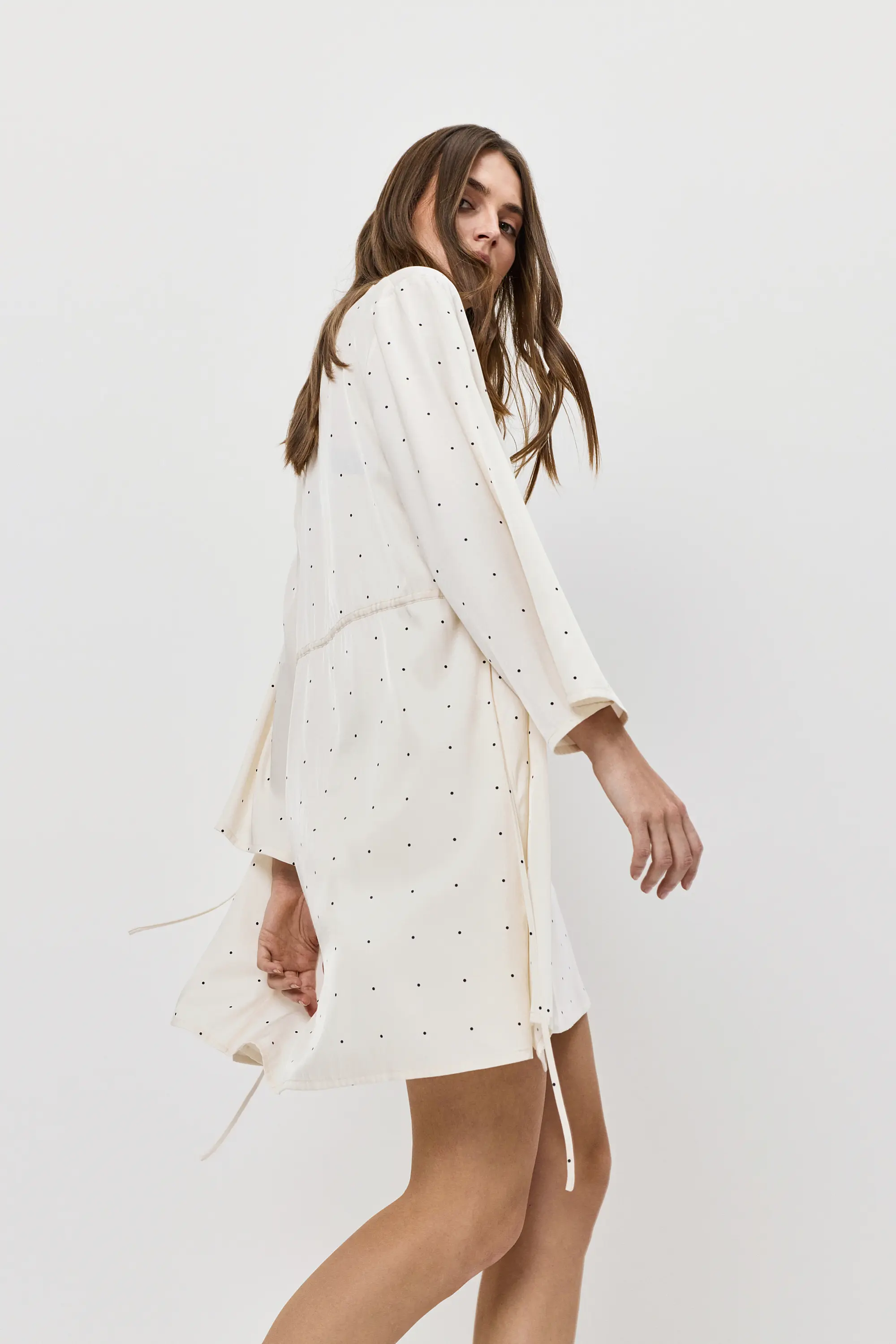 Халат зі штучного шовку Ada gown Aruelle