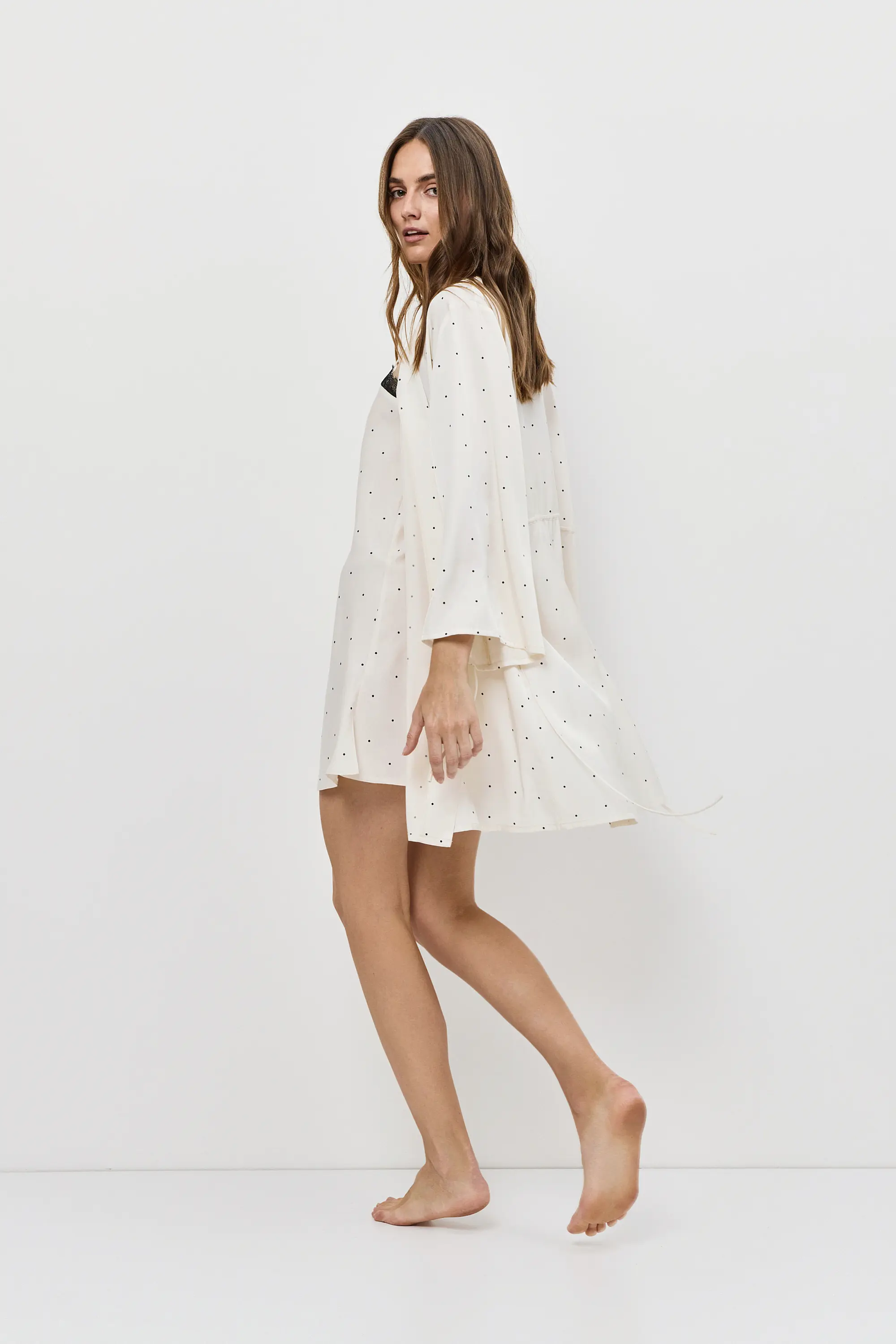 Халат зі штучного шовку Ada gown Aruelle