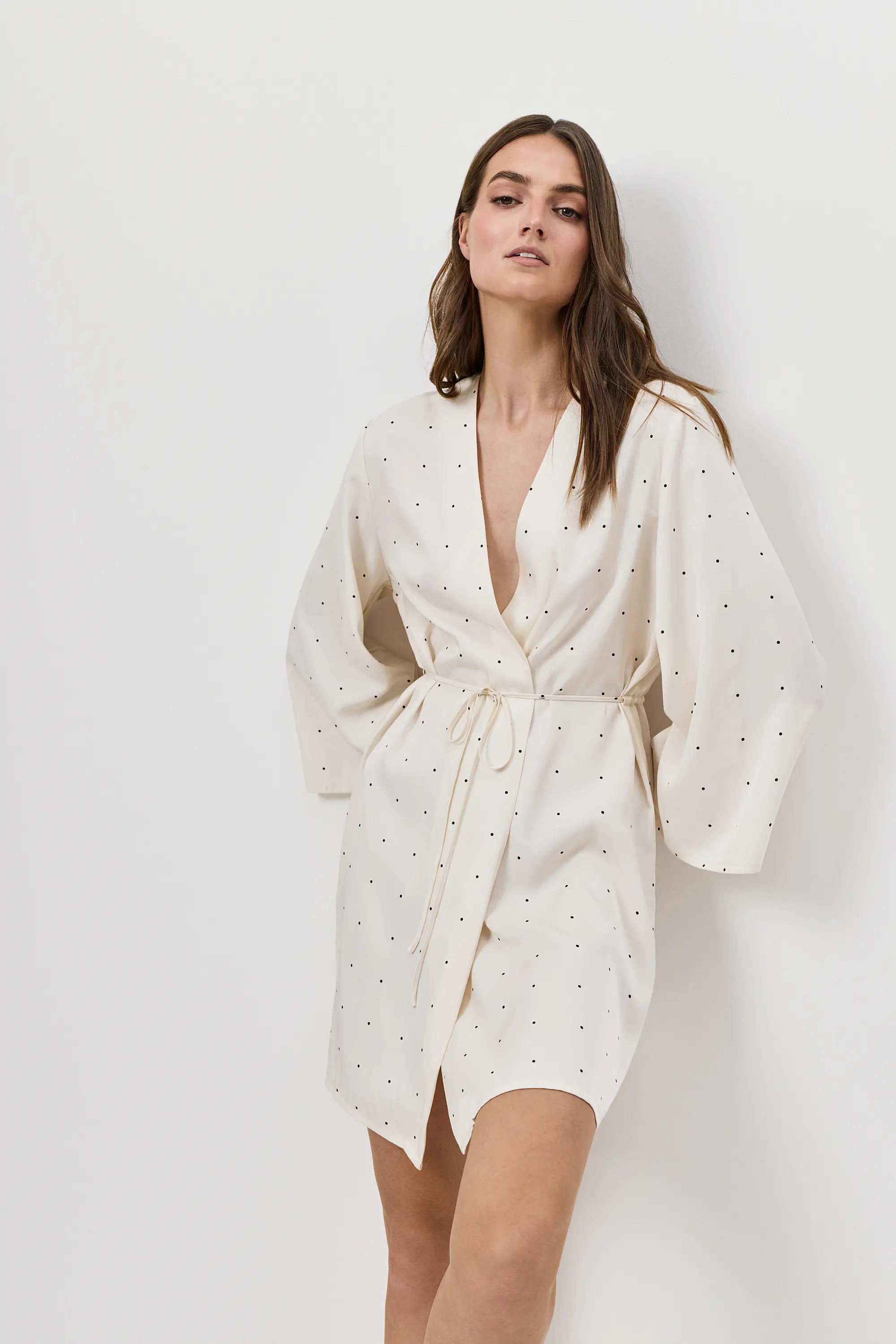 Халат зі штучного шовку Ada gown Aruelle