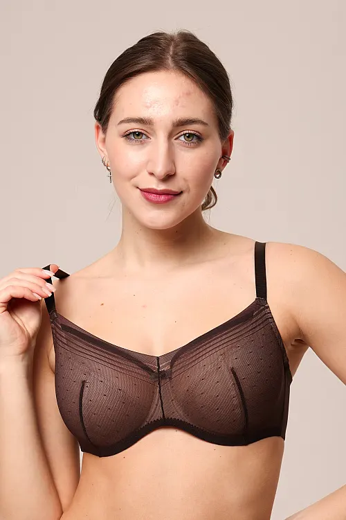 Бюстгальтер chocolate 541570 ZeBra, Латвія