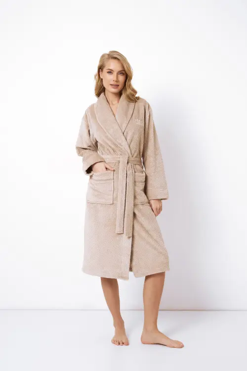 Халат Keira bathrobe brown Aruelle