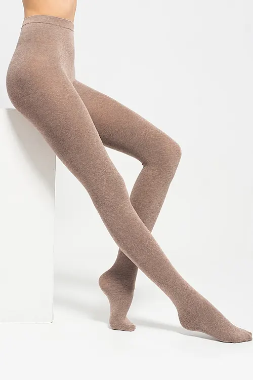 Колготки Cotton 110 beige melange 602 Legs, Україна