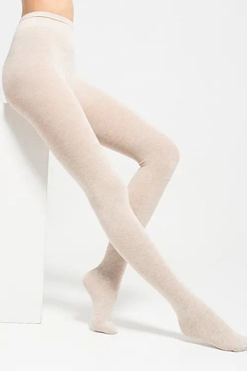 Колготки Cotton 110 panna melange 602 Legs, Україна