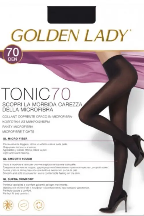 Колготки Tonic 70 Bordeaux 30CFM Golden Lady