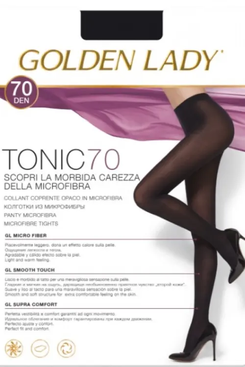 Колготки Tonic 70 marrone 30CFM Golden Lady, Італія