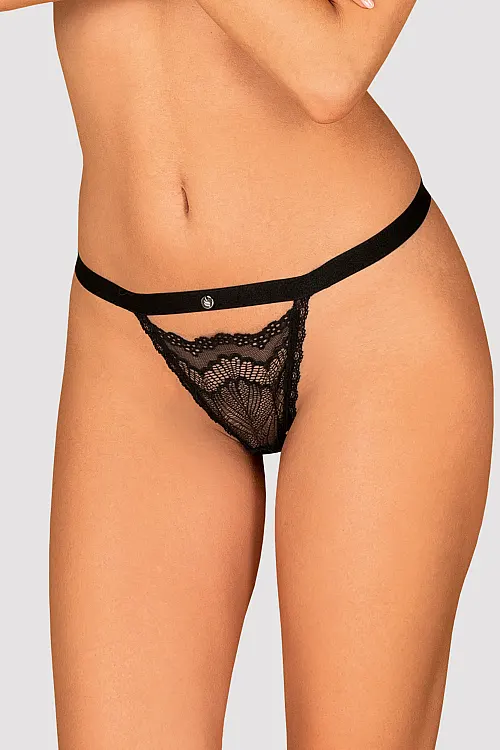 Труси black Isabellia thong Obsessive, Польща
