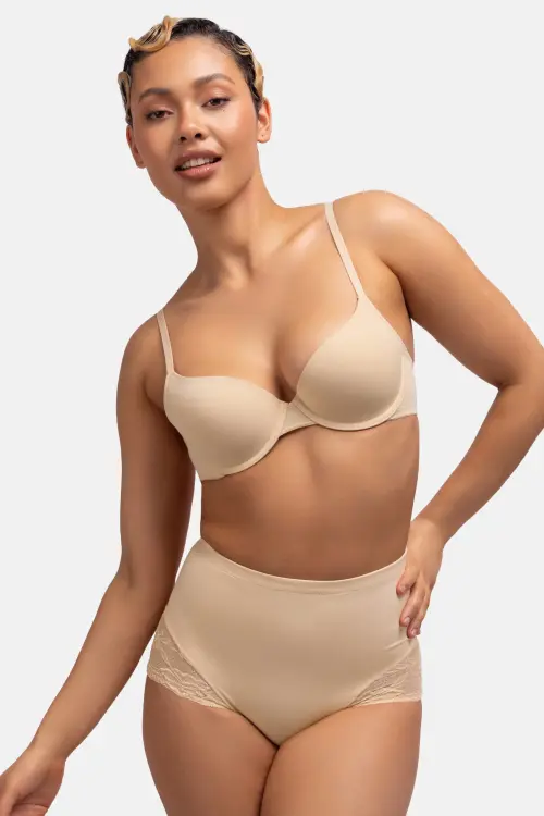 Труси корегуючі Brigitte/eco beige D002201MI076 Dorina