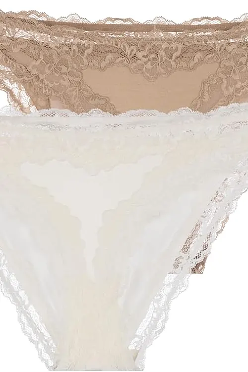 Труси Origins-shiny micro 2шт ivory/beige FXBF0107MI127 Dorina, Німеччина