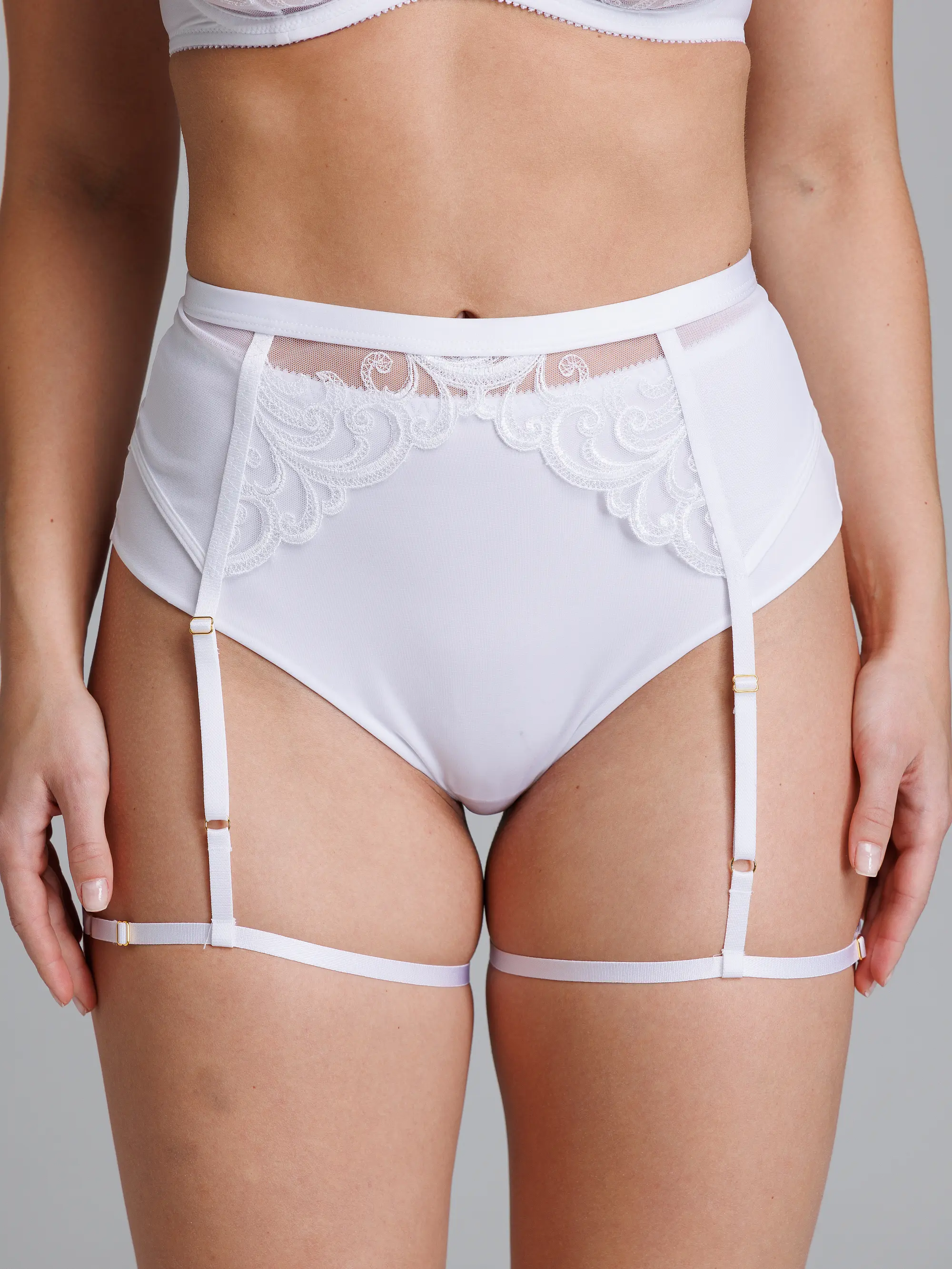 Пояс для панчох white 377580 ZeBra