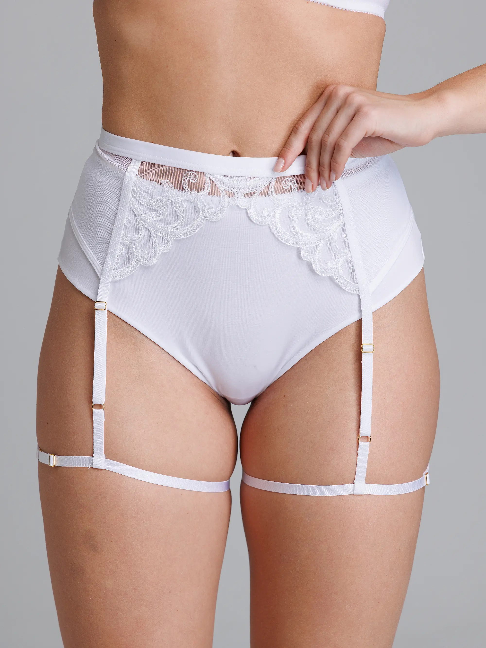 Пояс для панчох white 377580 ZeBra