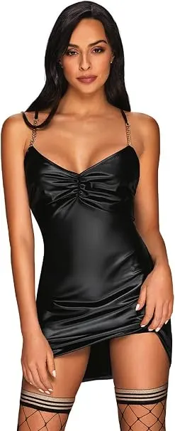 Сорочка black Yollanda dress Obsessive