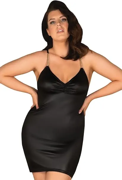 Сорочка black Yollanda dress Obsessive