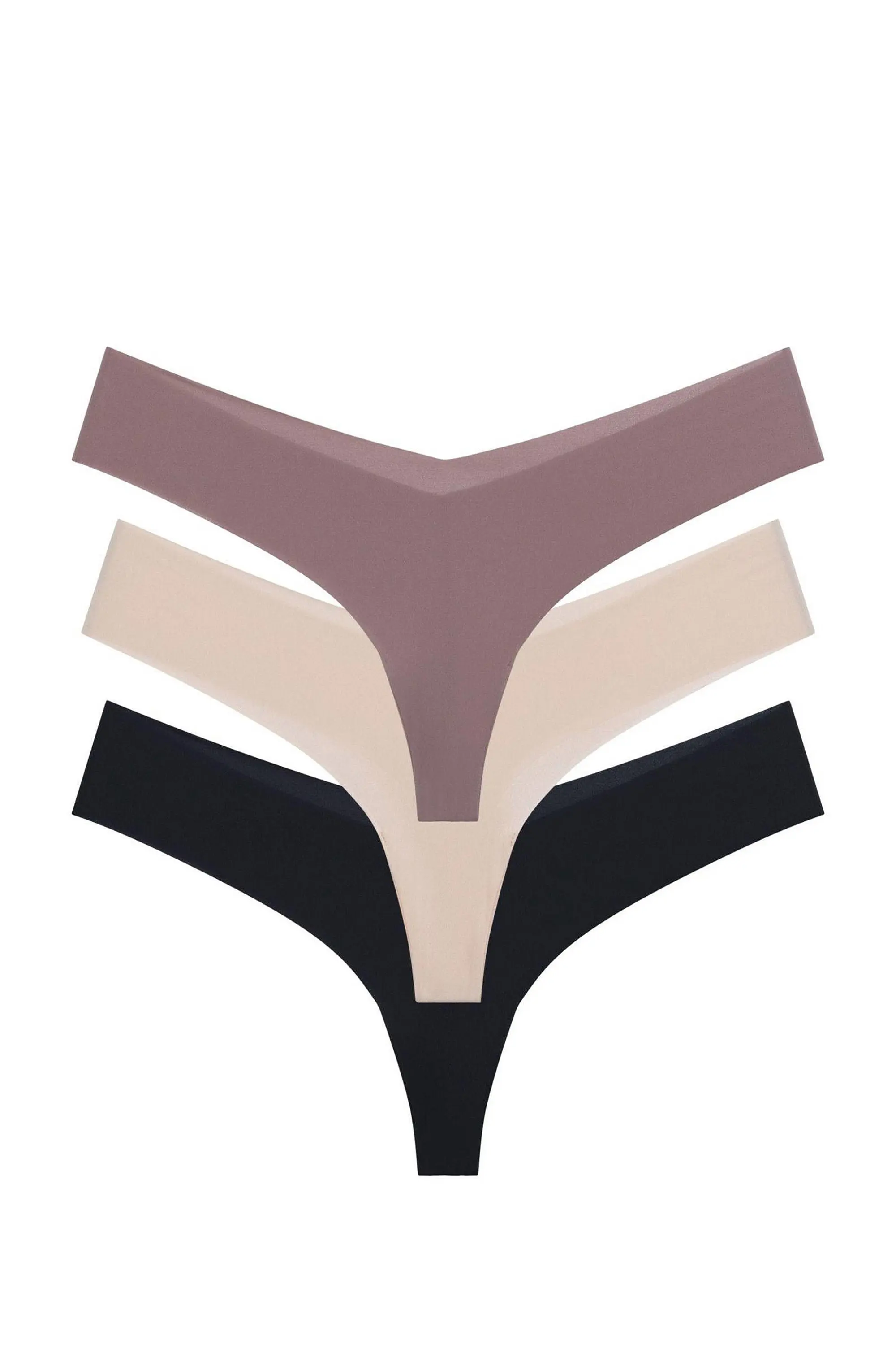 Труси Airlite 3шт beige/brown/black FXTH0025MI122 Dorina