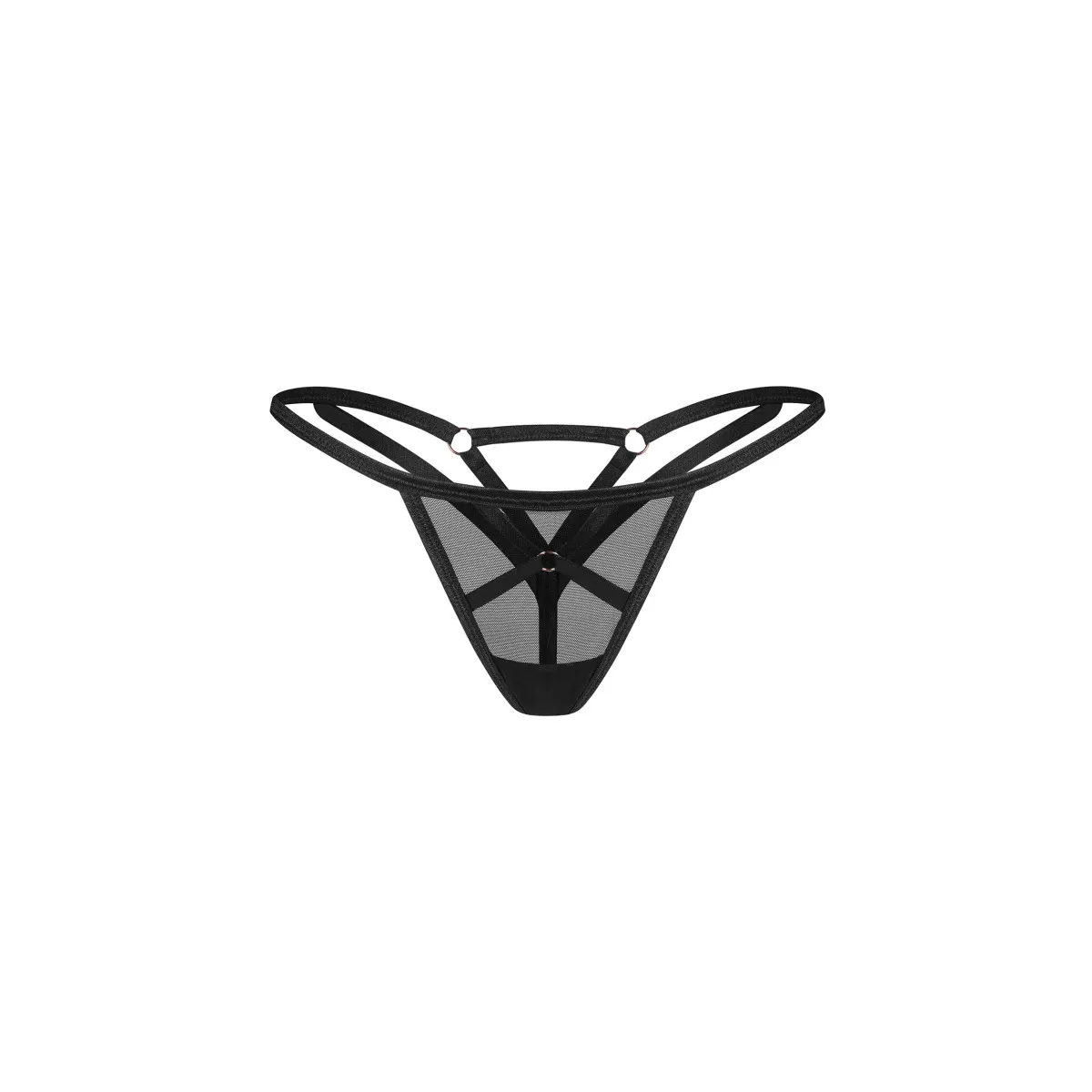 Труси black Euridia thong Obsessive