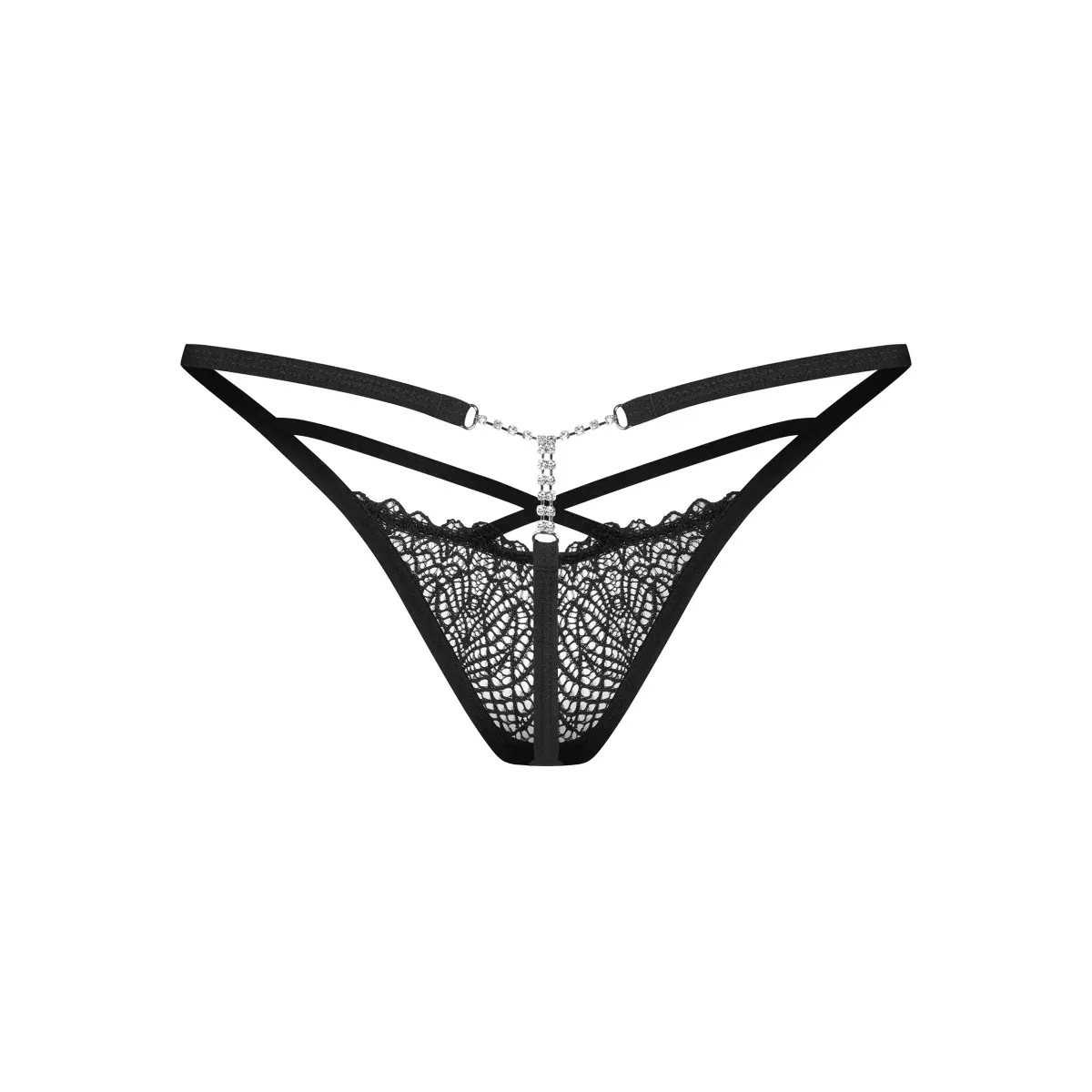 Труси black Iliosa thong Obsessive