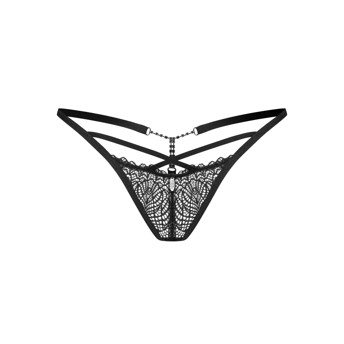 Труси black Iliosa thong Obsessive