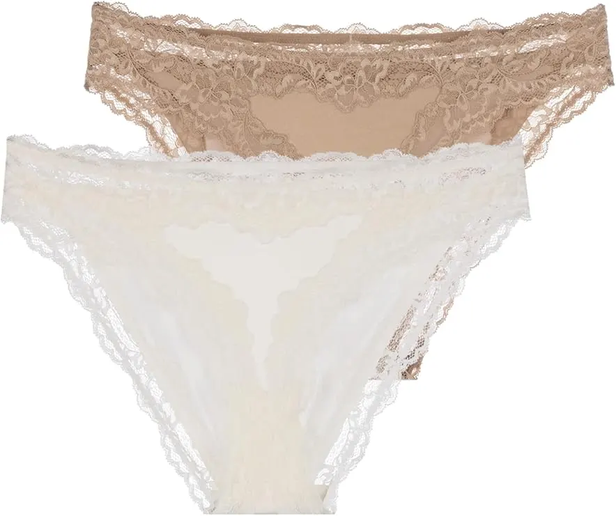 Труси Origins-shiny micro 2шт ivory/beige FXBF0107MI127 Dorina